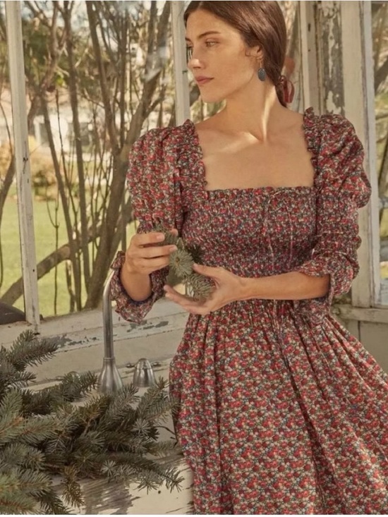 Doen Dresses & Skirts - DOEN Bijou Dress in Rosarie Floral Print - size XS